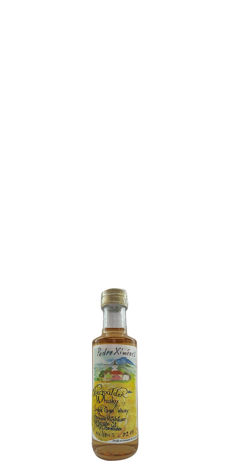 Landbrennerei Mühlhäuser Oberwälder Whisky  Single Grain
