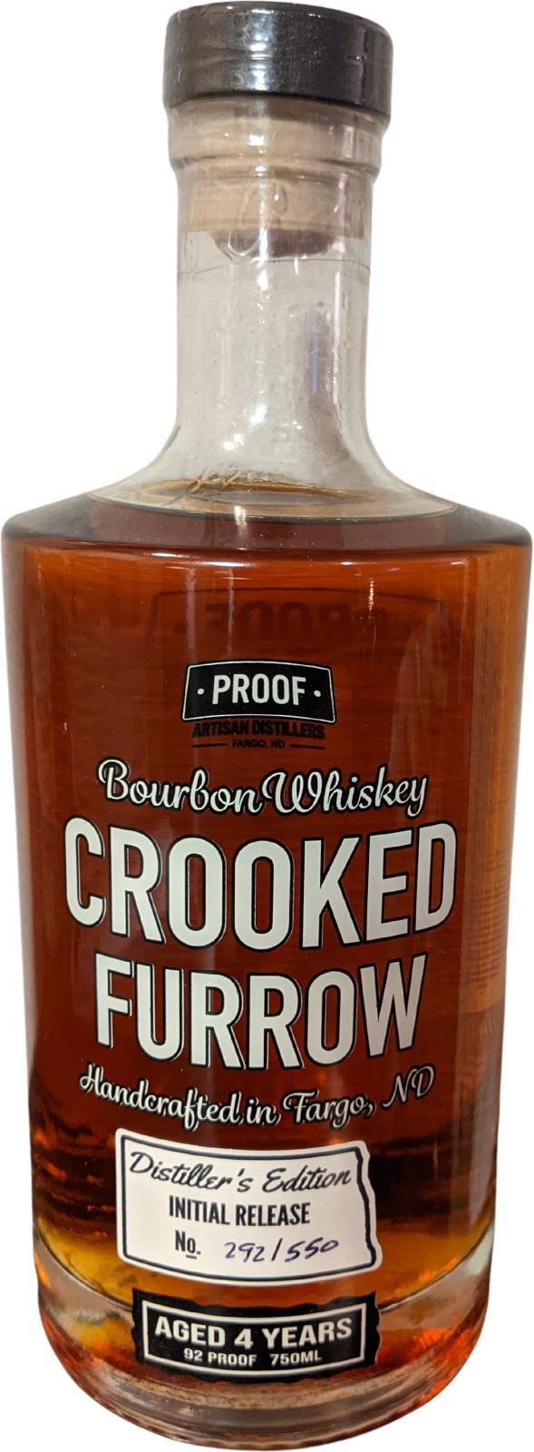 Crooked Furrow 04-year-old  Distiller's Edition - Initial Release