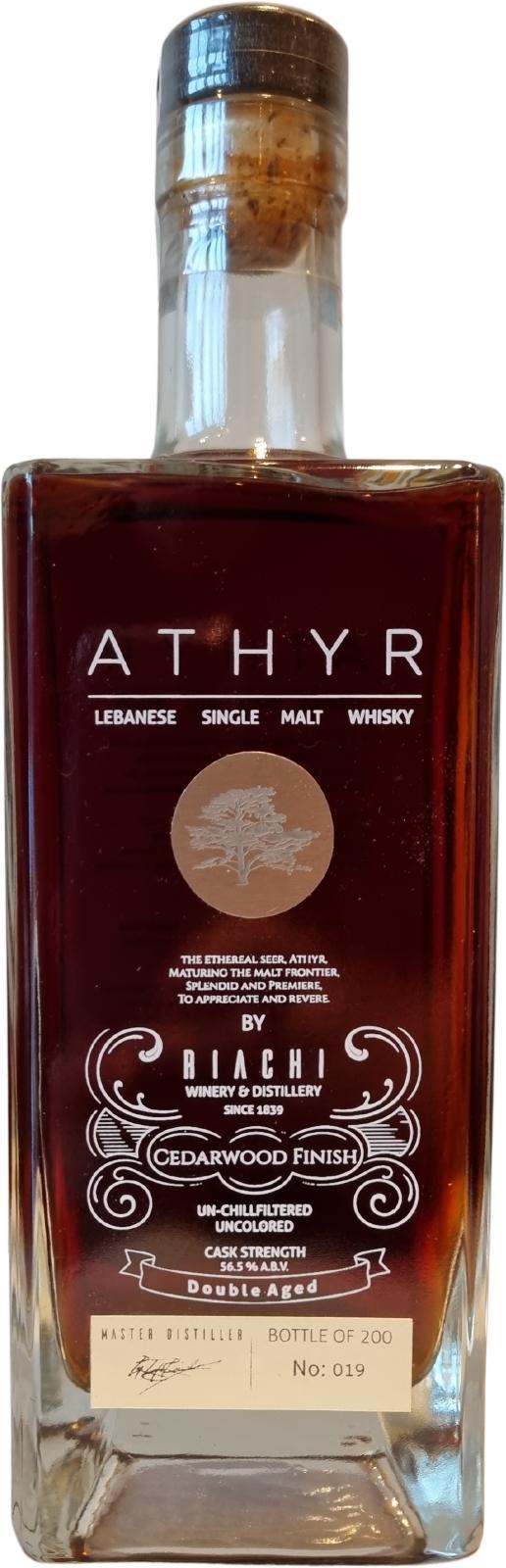Athyr Cedarwood Finish  Double Aged