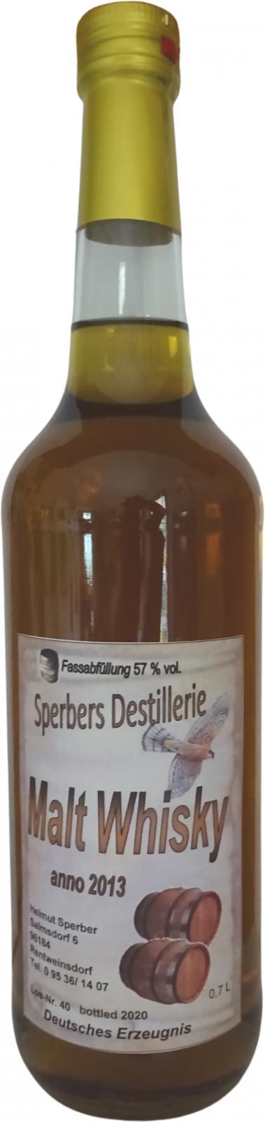 Sperbers 2013  Malt Whisky