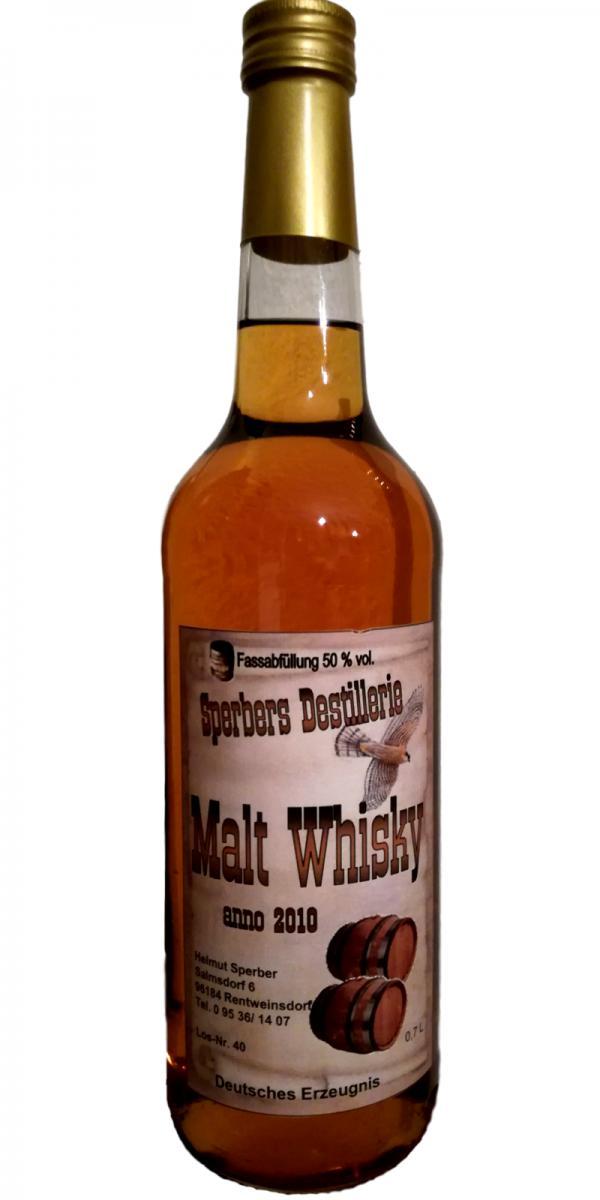 Sperbers 2010  Malt Whisky
