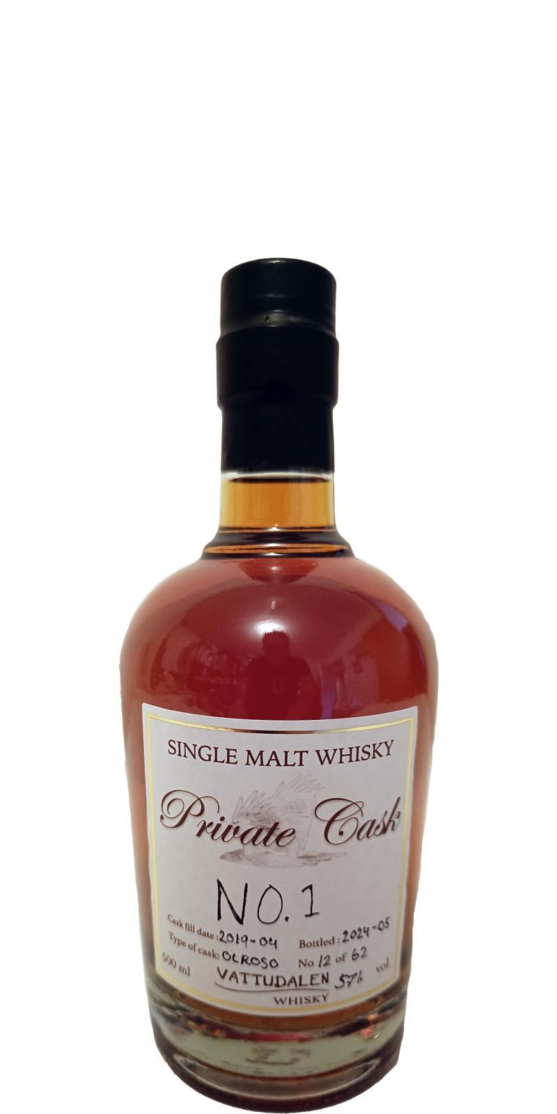 Vattudalen 2019  Private Bottling