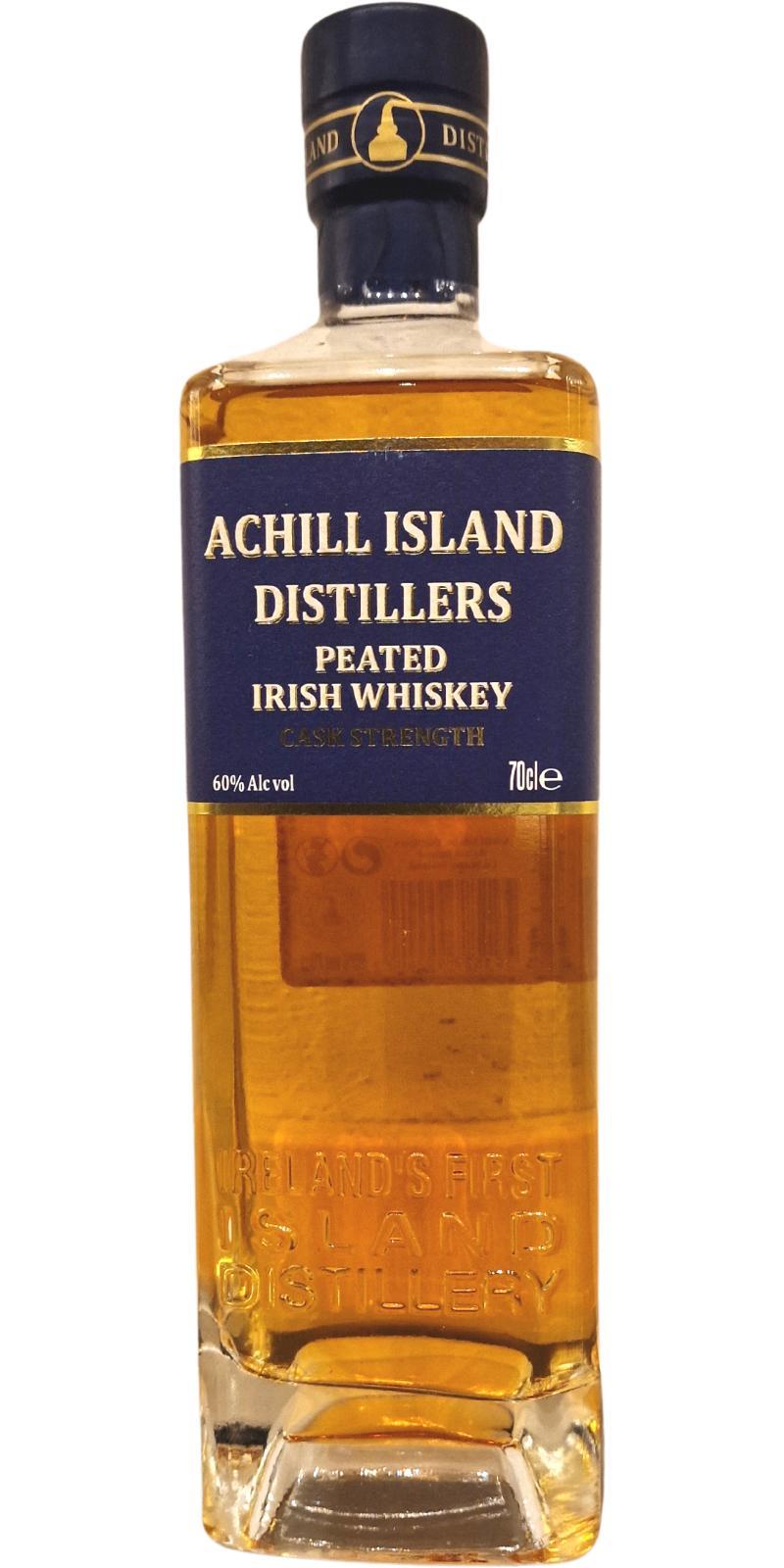 Achill Island Distillers Single Malt Peated Cask Strength Limited Edition