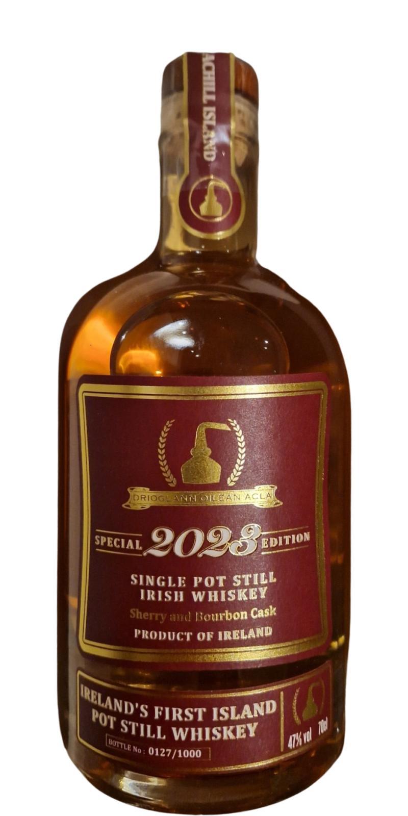 Achill Island Distillers Single Pot Still Irish Whiskey