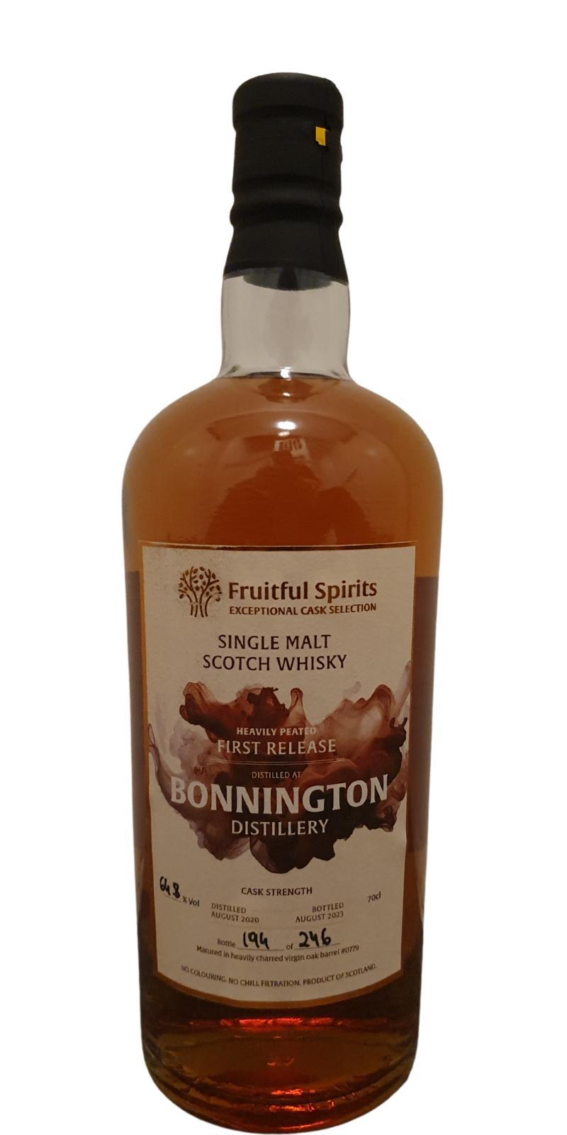 Bonnington 2020 FrSp  First Release - Cask Strength