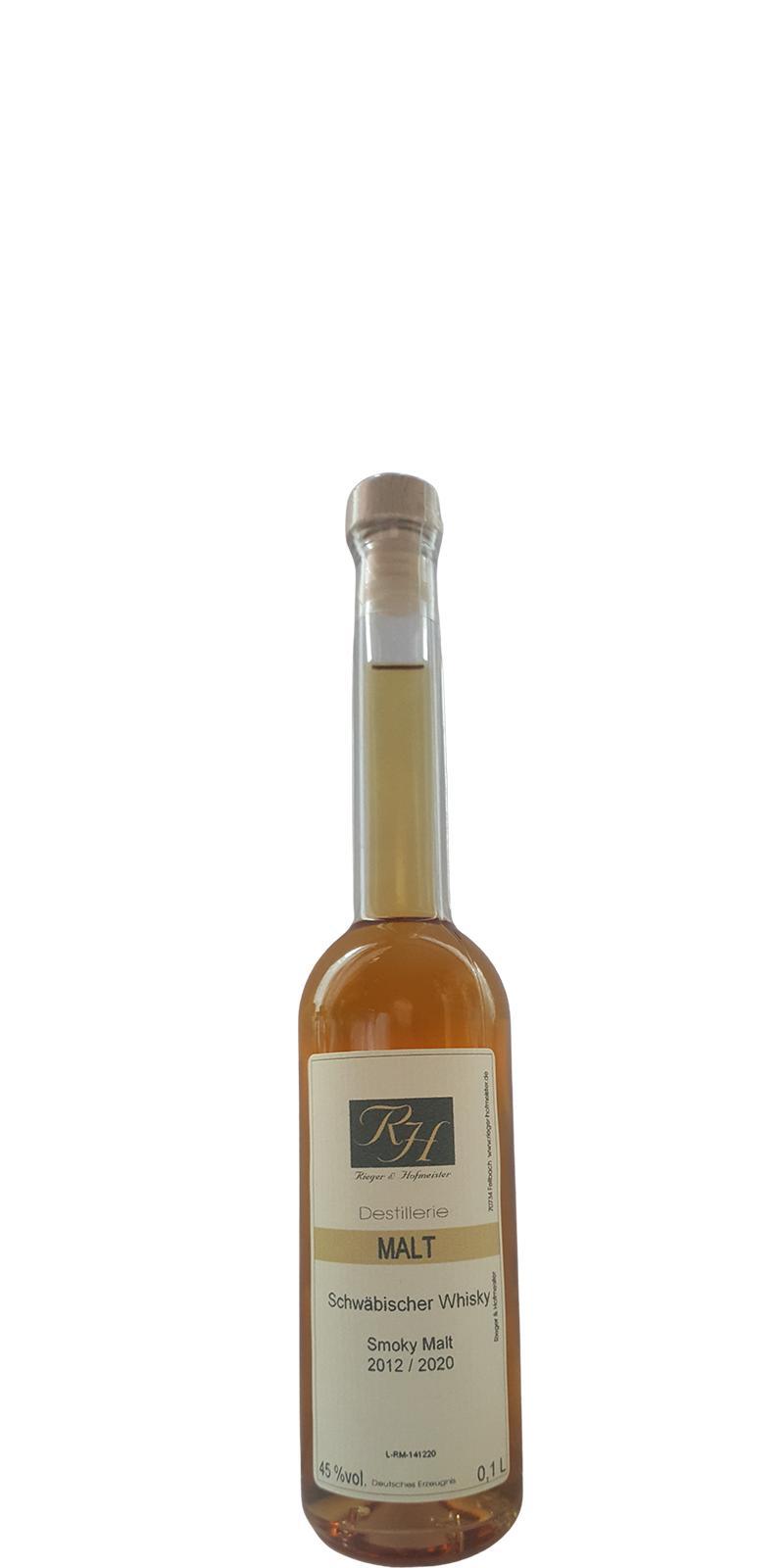 Rieger und Hofmeister Schwäbischer Whisky  Malt