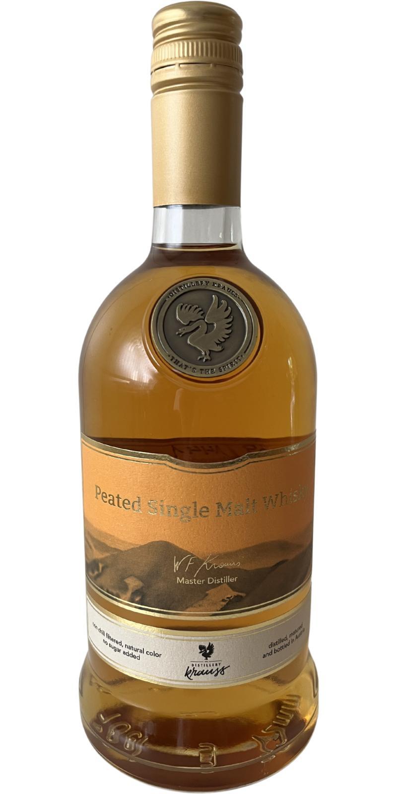 Distillery Krauss 03-year-old  Peated Single Malt Austrian Whisky
