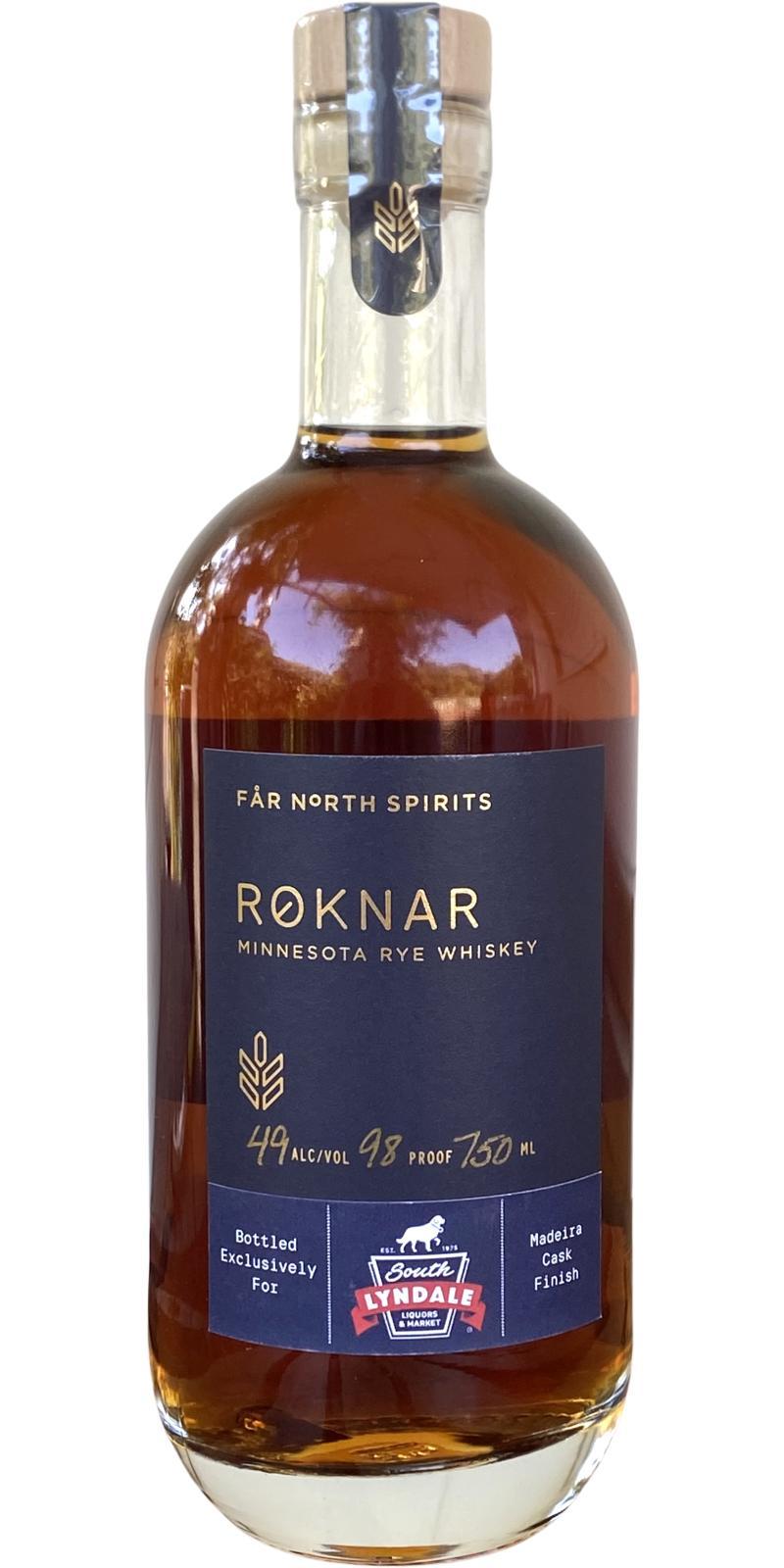 Roknar Minnesota Rye Whiskey