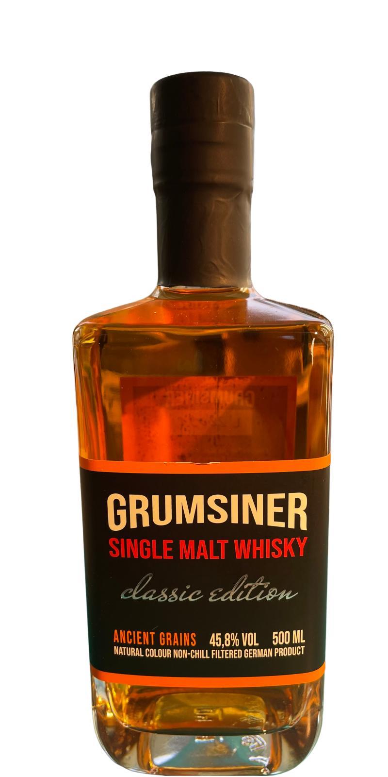 Grumsiner Single Malt Whisky   Classic Edition