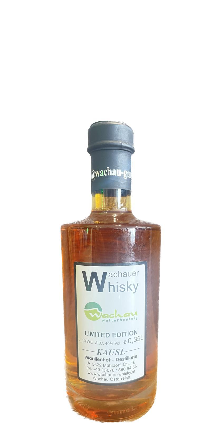 Wachauer Whisky Wachau Welterbesteig  Limited Edition