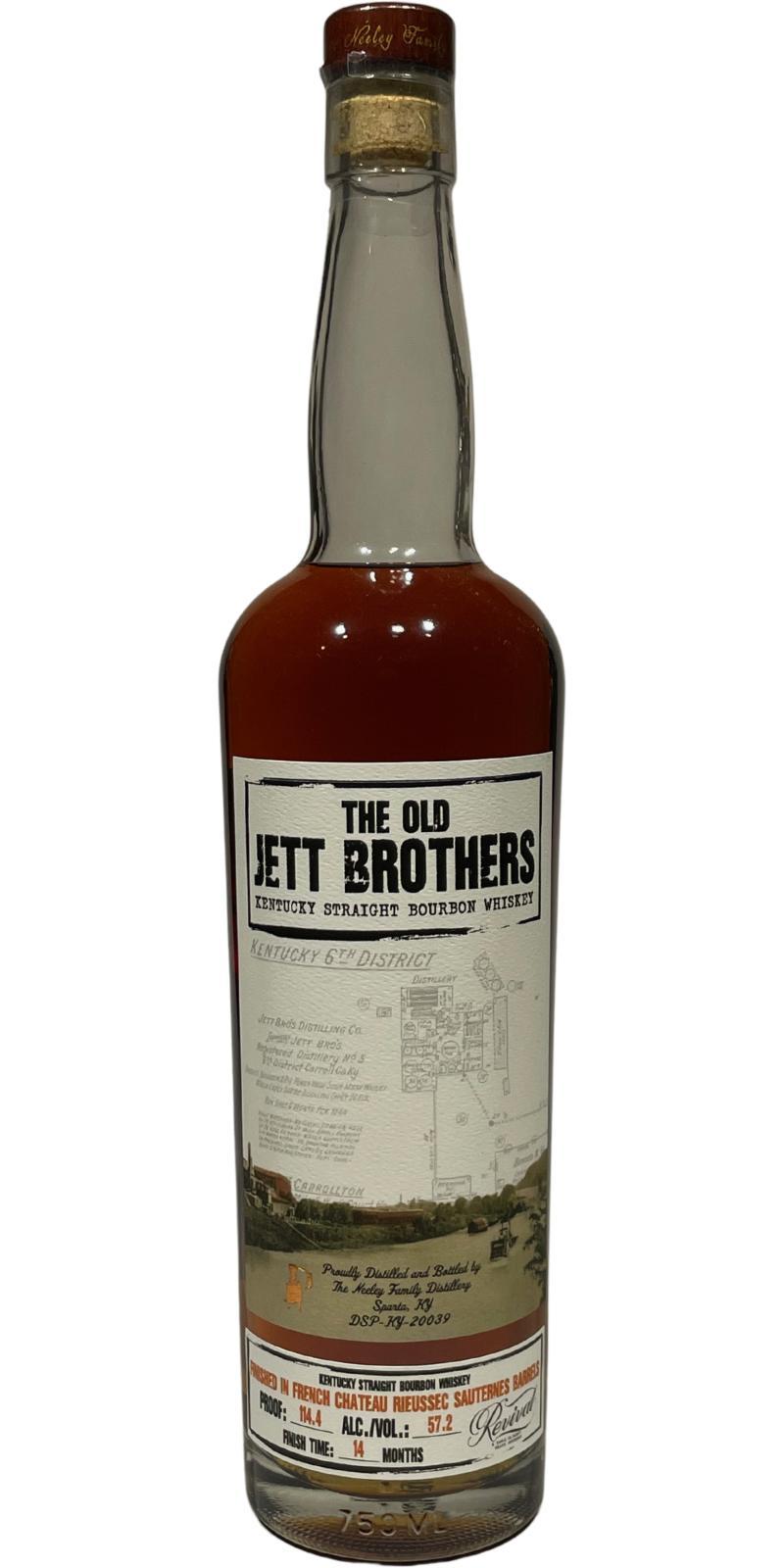 The Old Jett Brothers Kentucky Straight Bourbon Whiskey