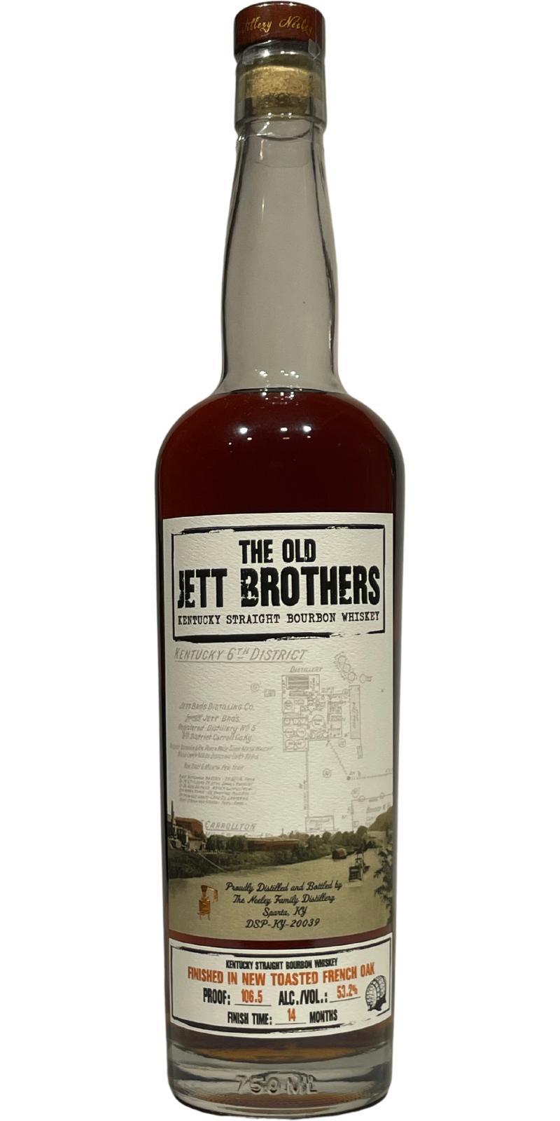 The Old Jett Brothers Kentucky Straight Bourbon Whiskey