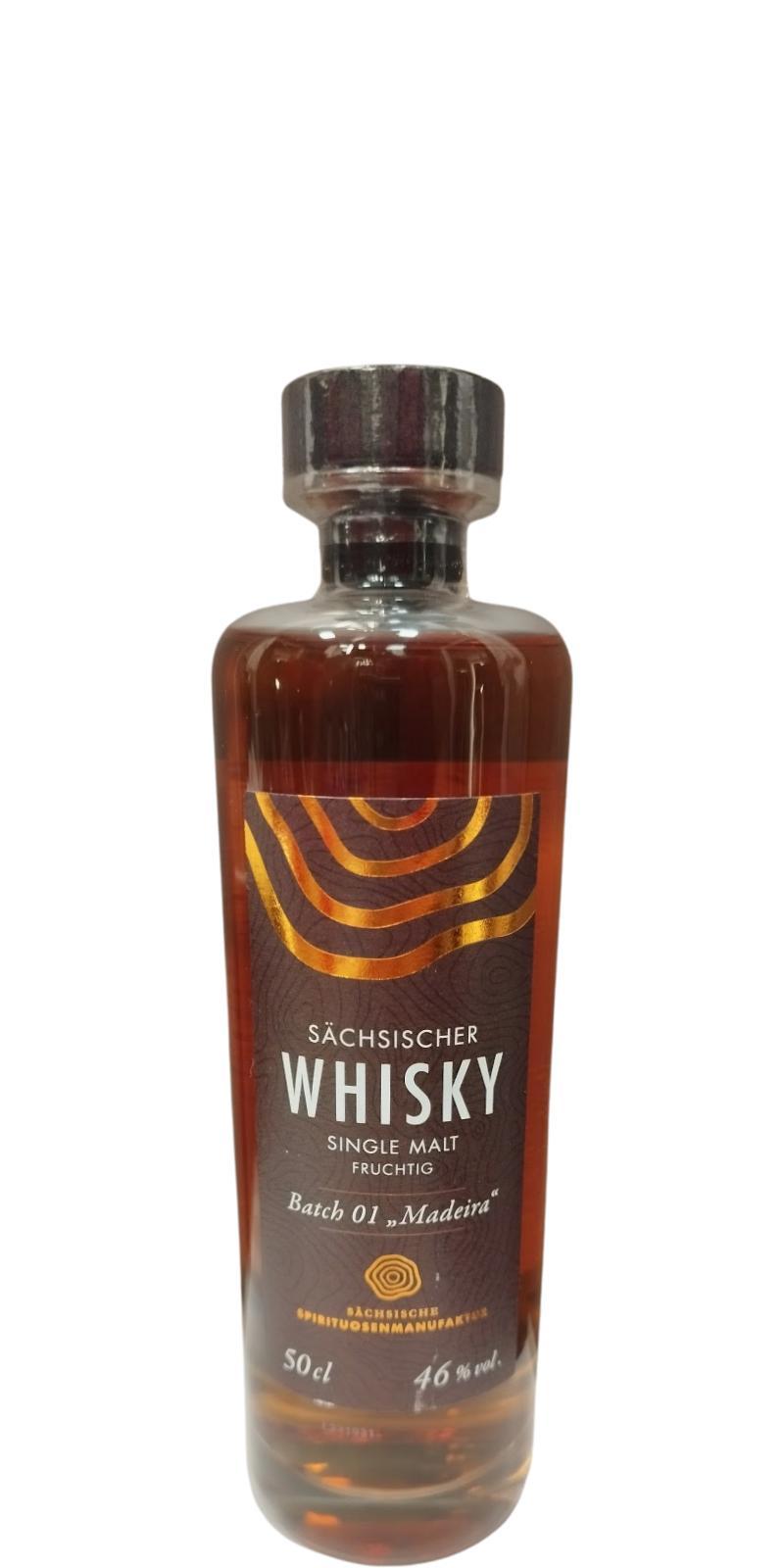 Sächsischer Whisky Single Malt  Fruchtig