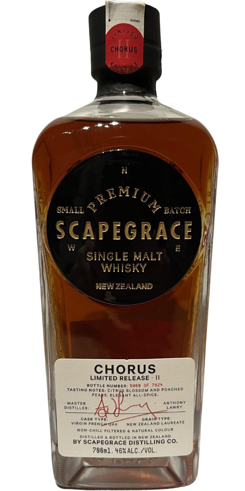 Scapegrace Chorus  Limited Release II