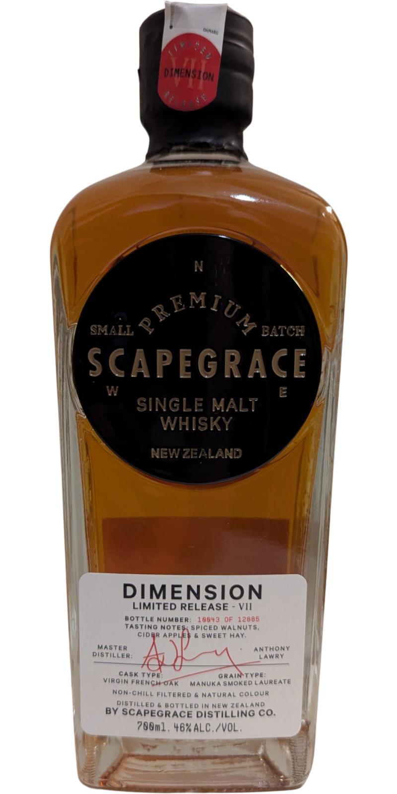 Scapegrace Dimension  Limited Release VII
