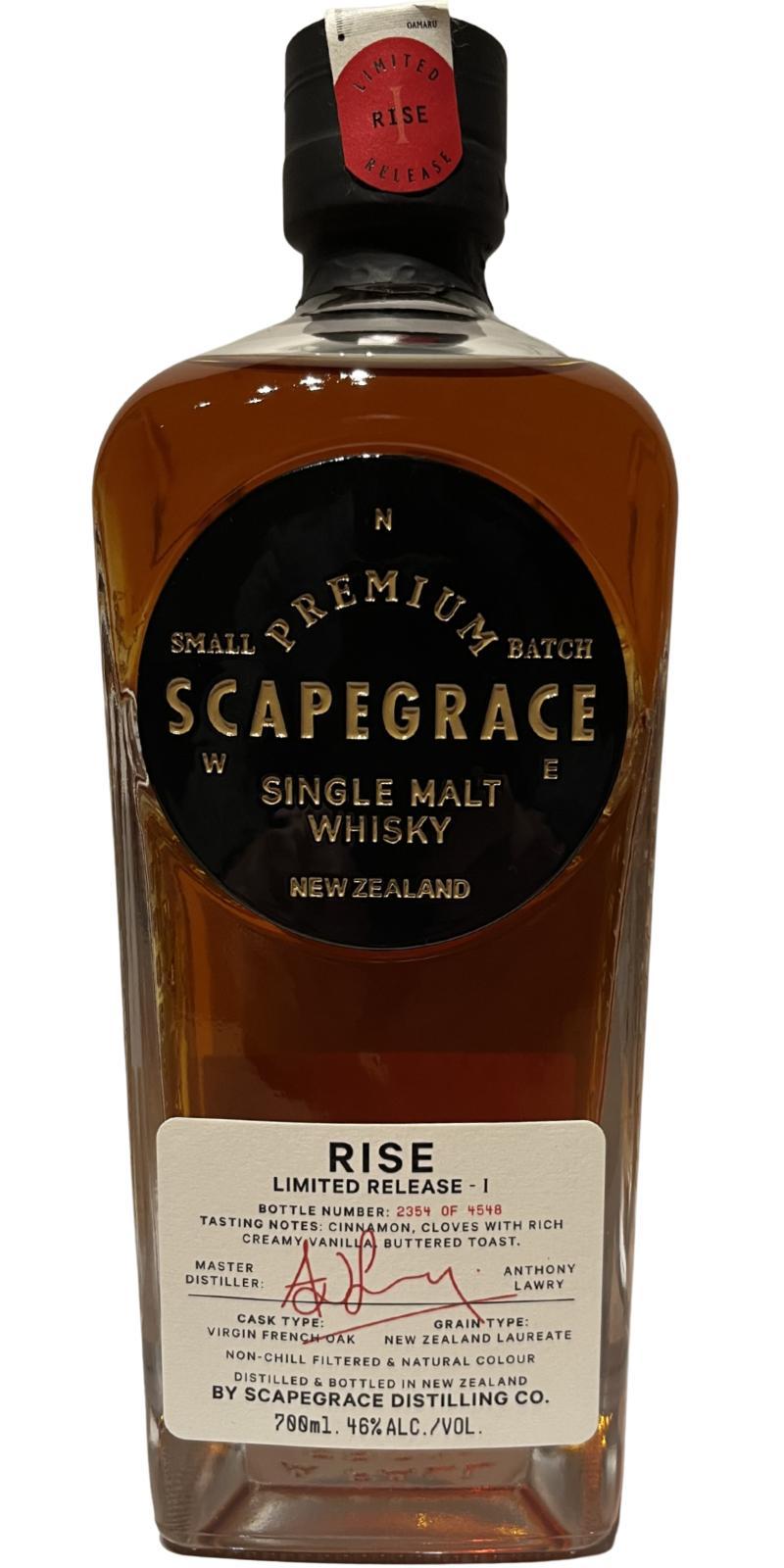 Scapegrace RISE  Limited Release I