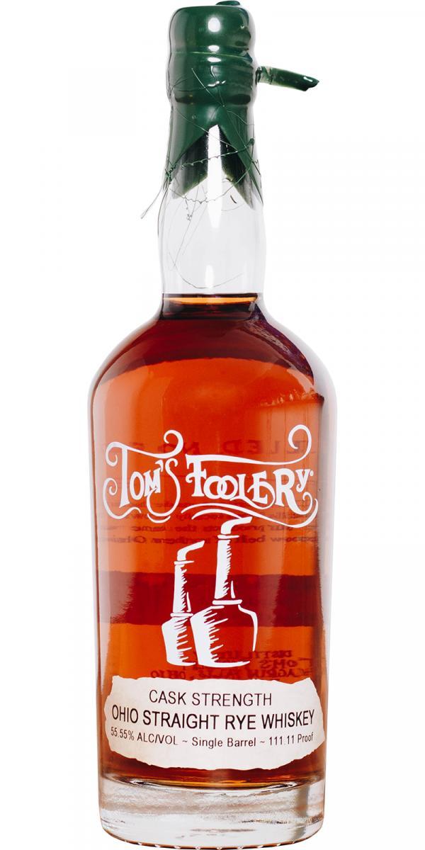 Tom's Foolery 2012 - Cask Strength  Ohio Straight Rye Whiskey