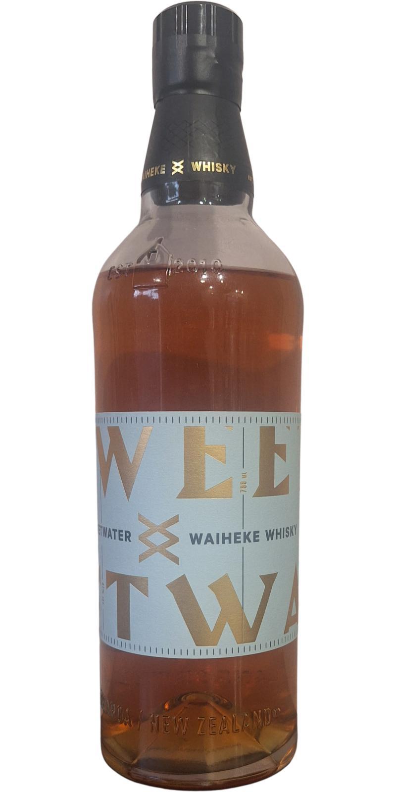 Waiheke Whisky The Sweetwater  Release 03