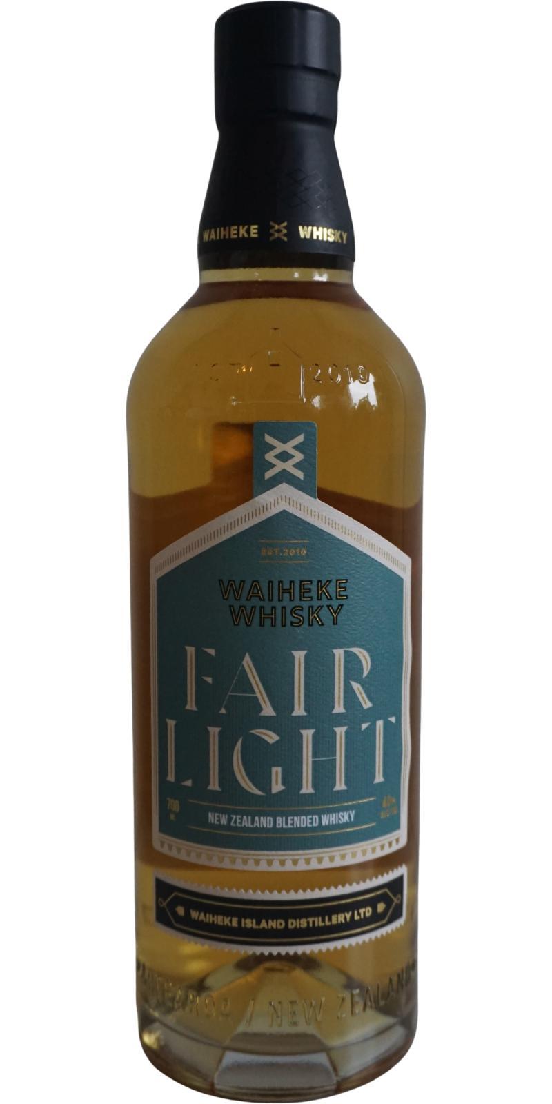 Waiheke Whisky Fairlight