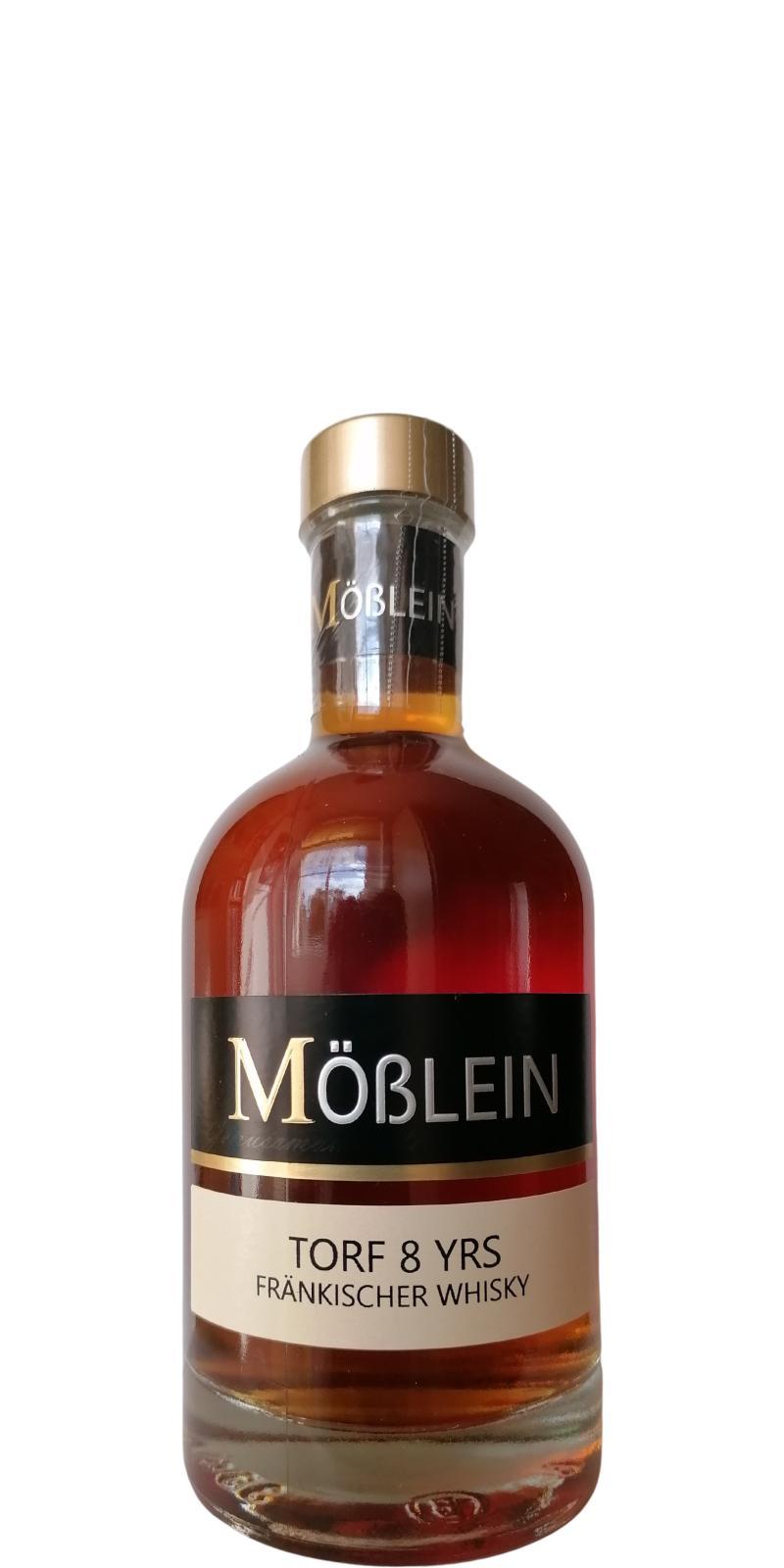 Weingut Mößlein 08-year-old  Torf - Fränkischer Whisky