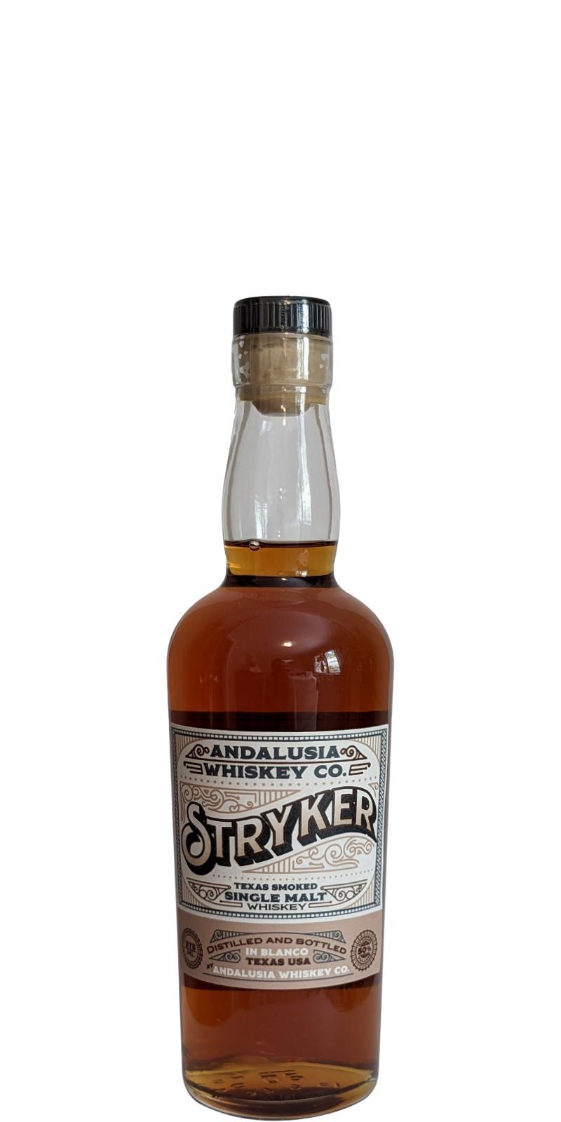 Stryker Texas Smoked Single Malt Whiskey Oak Smoked