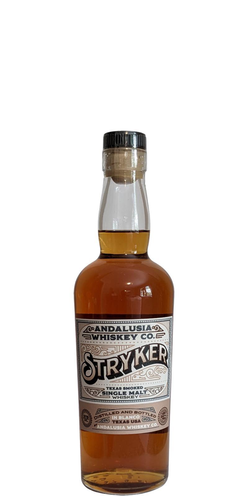 Stryker Texas Smoked Single Malt Whiskey Mesquite Smoked