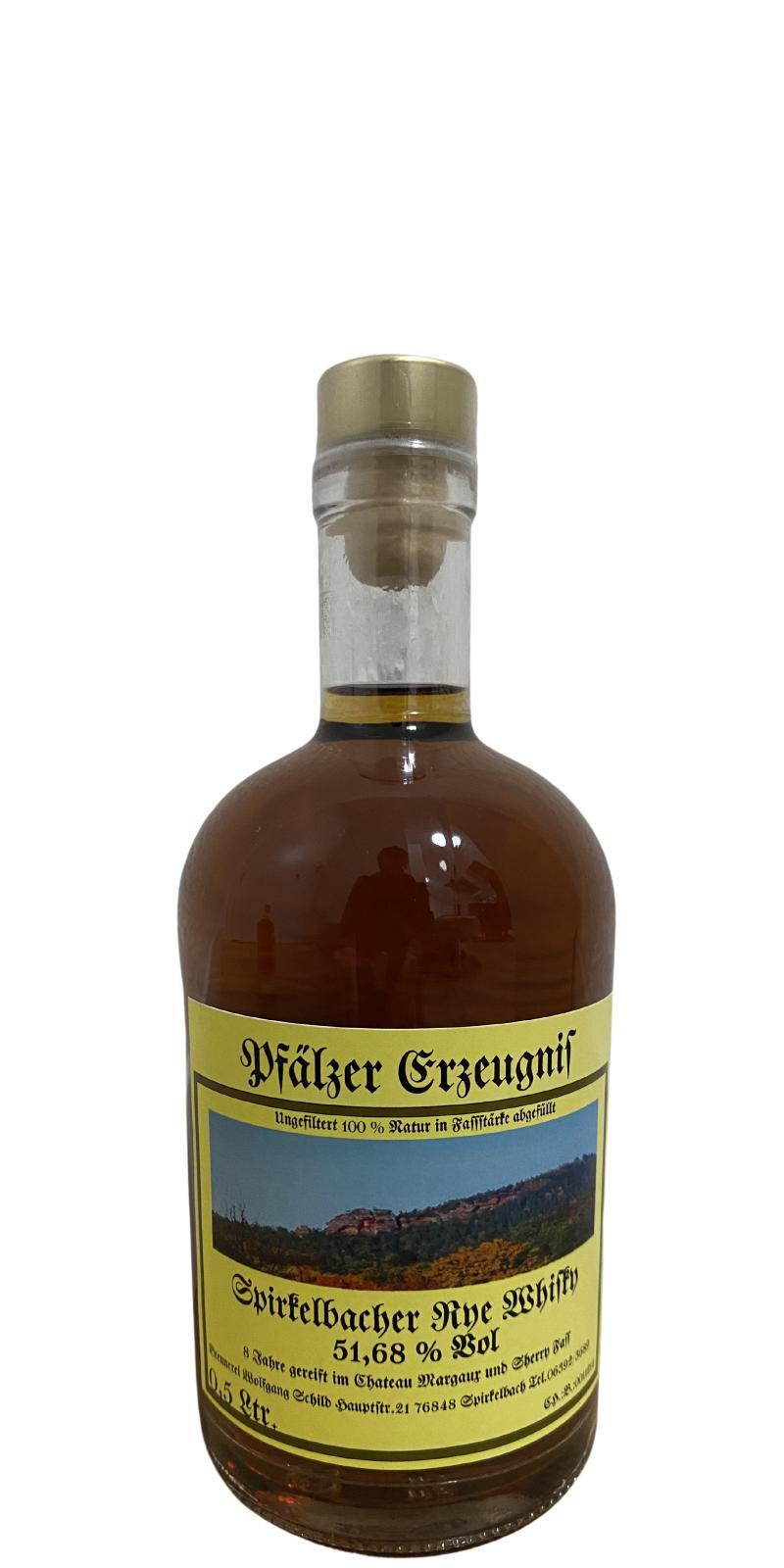Spirkelbacher Whisky 08-year-old  Rye Whisky