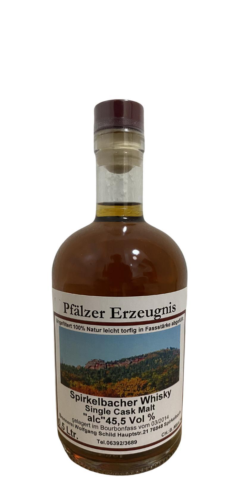 Spirkelbacher Whisky 2014  Single Cask Malt