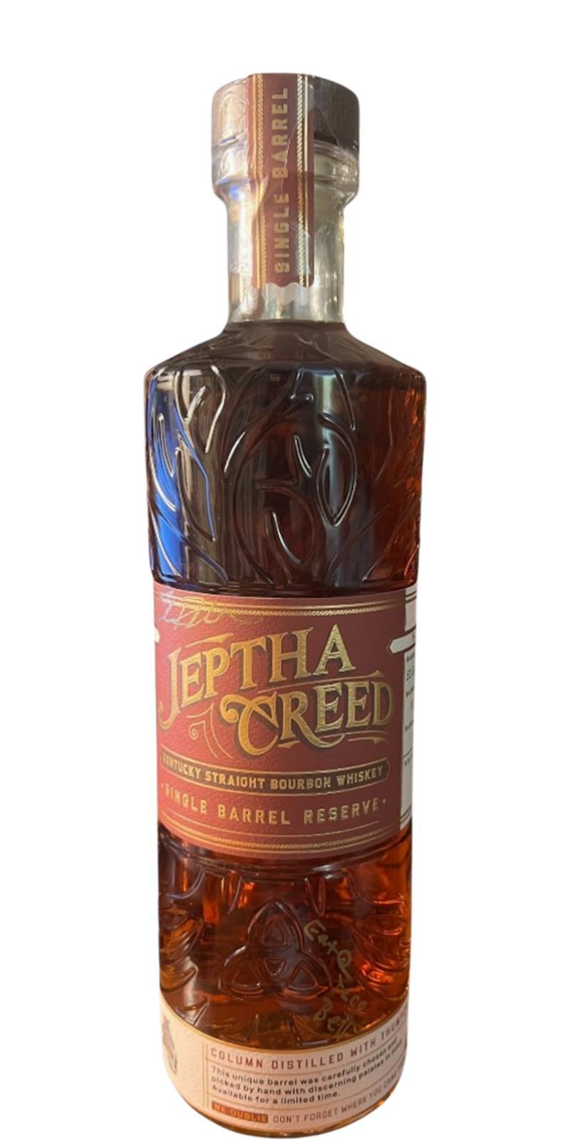 Jeptha Creed 05-year-old  Single Barrel Reserve
