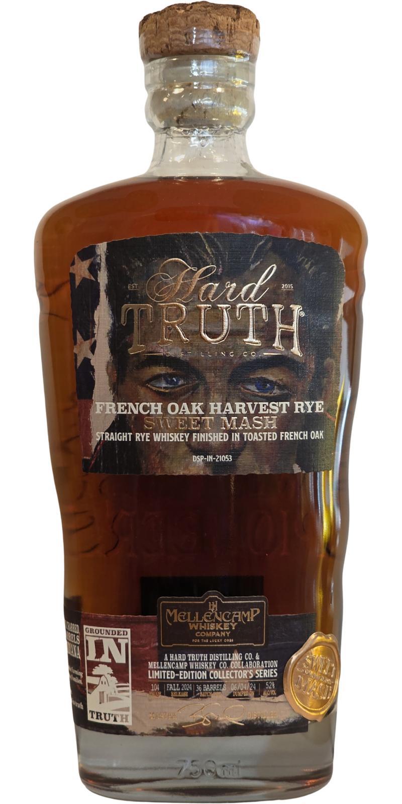 Hard Truth 03-year-old  Sweet Mash