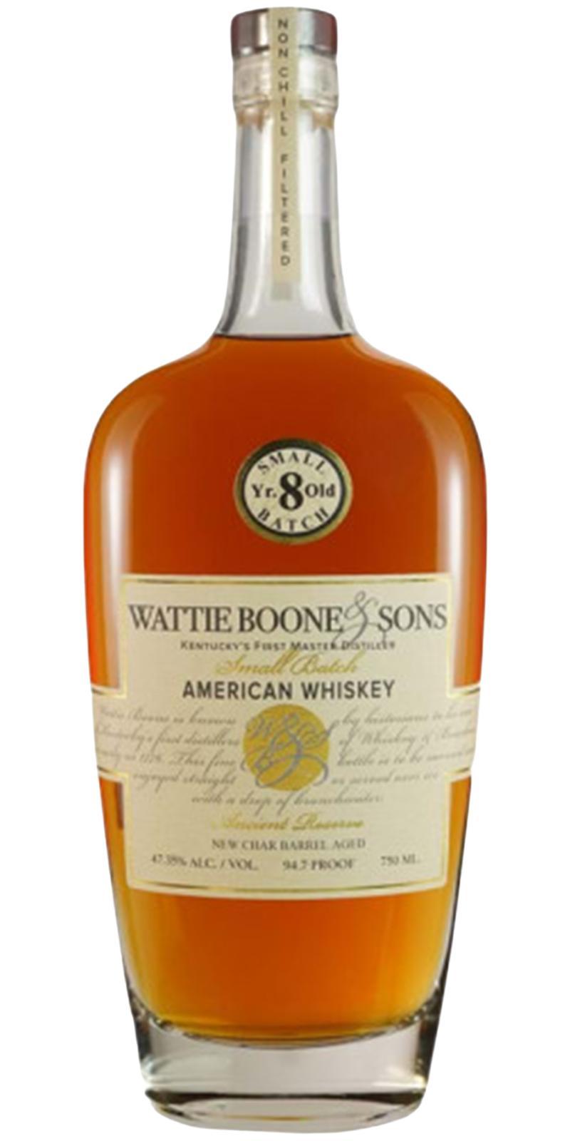 Wattie Boone & Sons 08-year-old  Small Batch