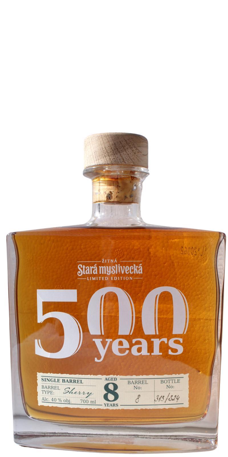 Stará Myslivecká 08-year-old  Single Barrel - Limited Edition