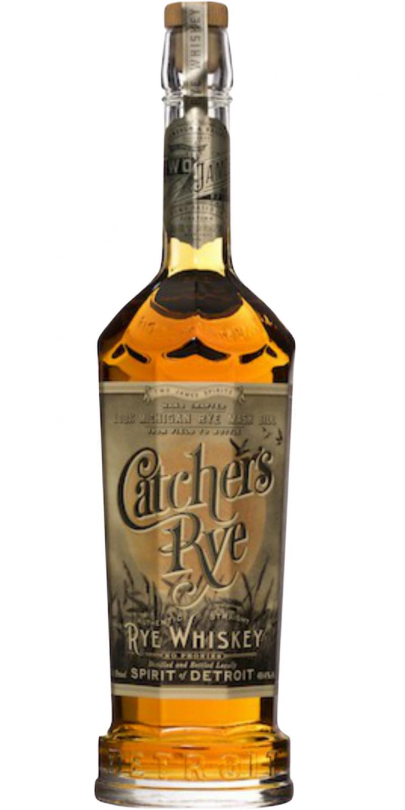 Two James Catcher's Rye Whiskey
