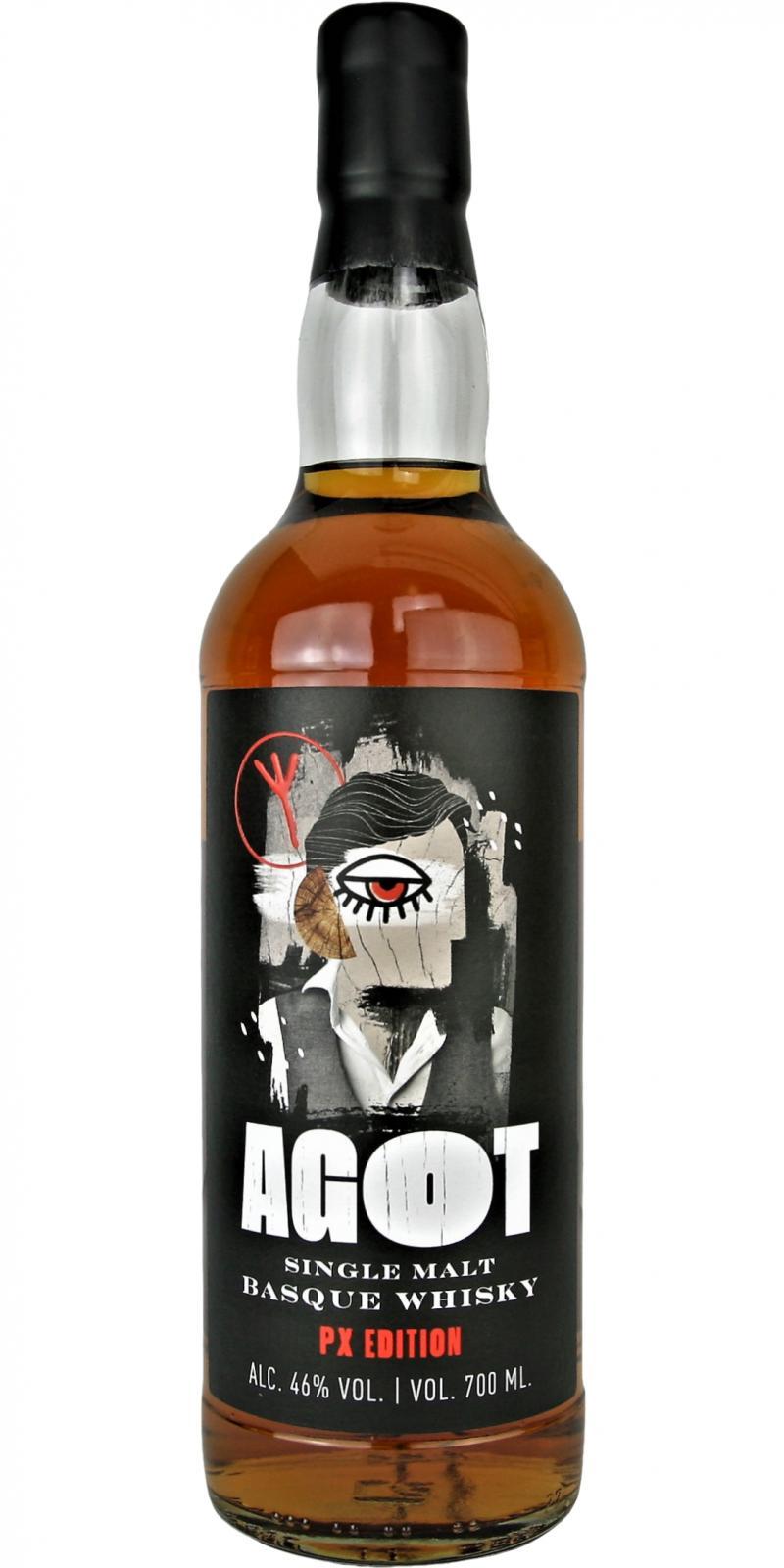 AGOT Single Malt Basque Whisky  PX Edition