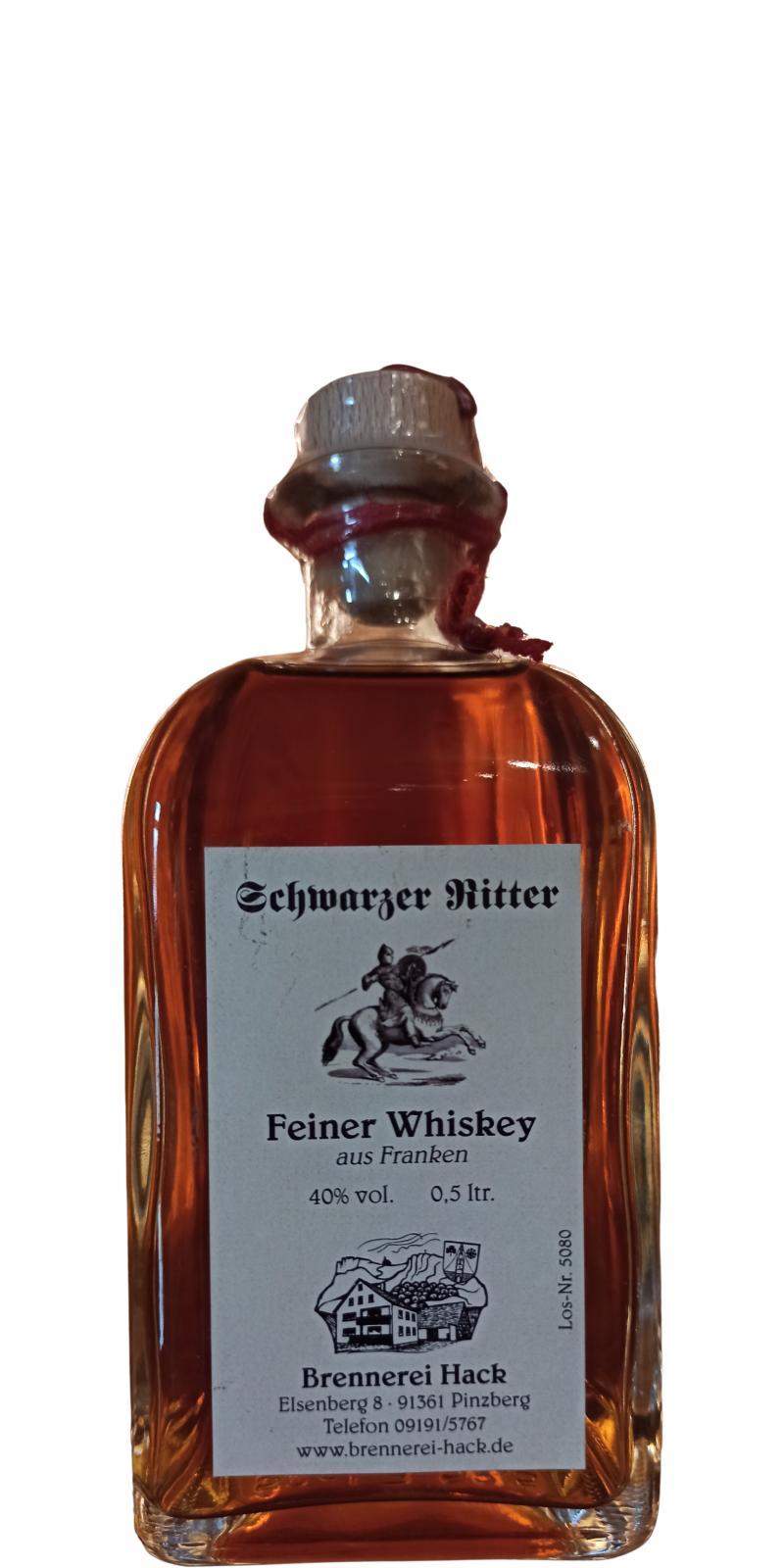 Schwarzer Ritter Feiner Whiskey aus Franken