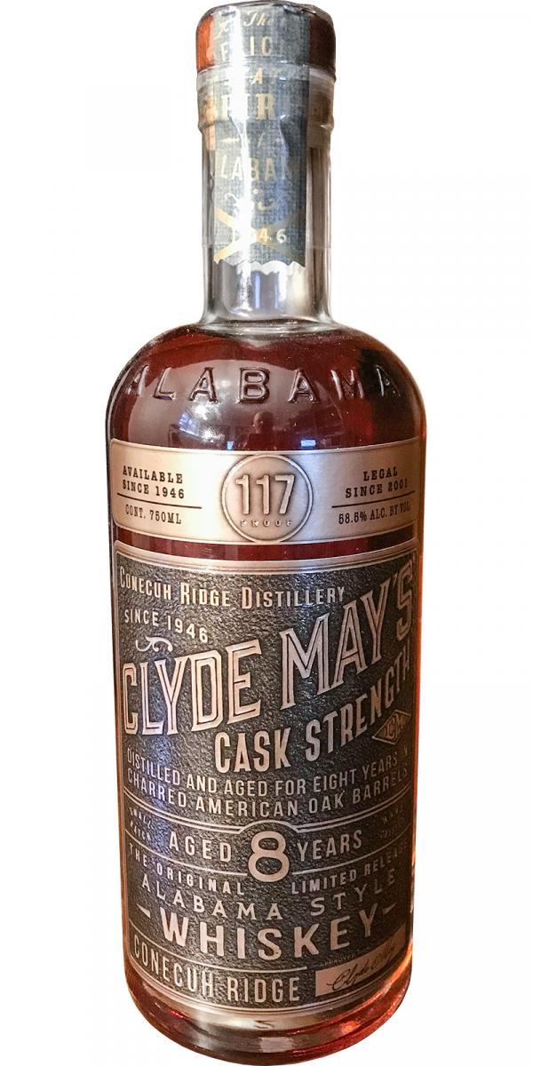 Clyde May's 08-year-old Cask Strength