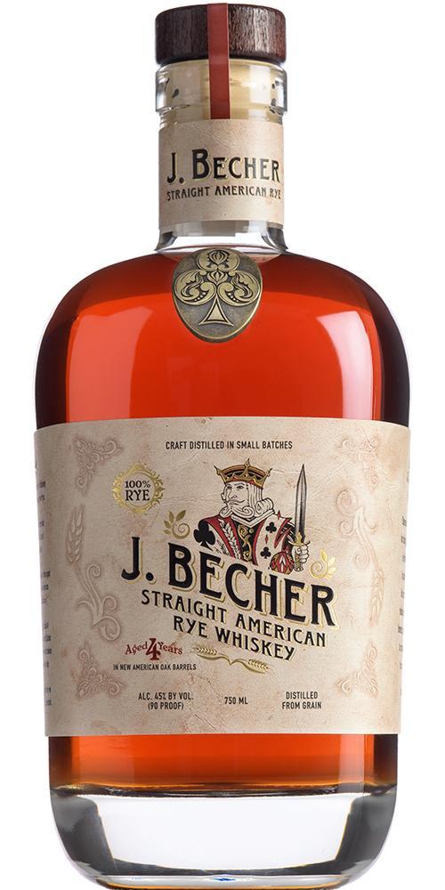 J. Becher Straight American Rye Whiskey