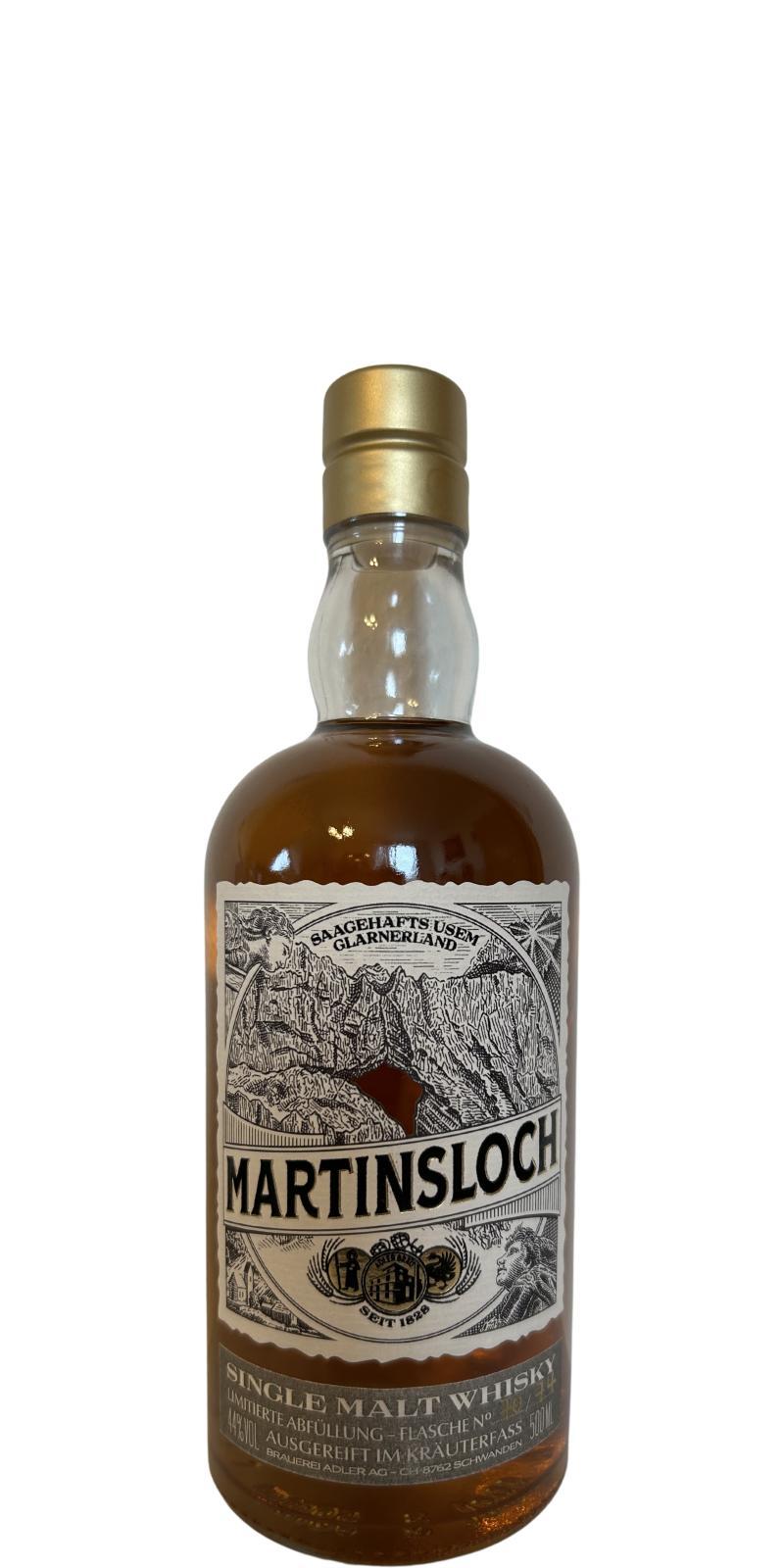 Martinsloch Single Malt Whisky
