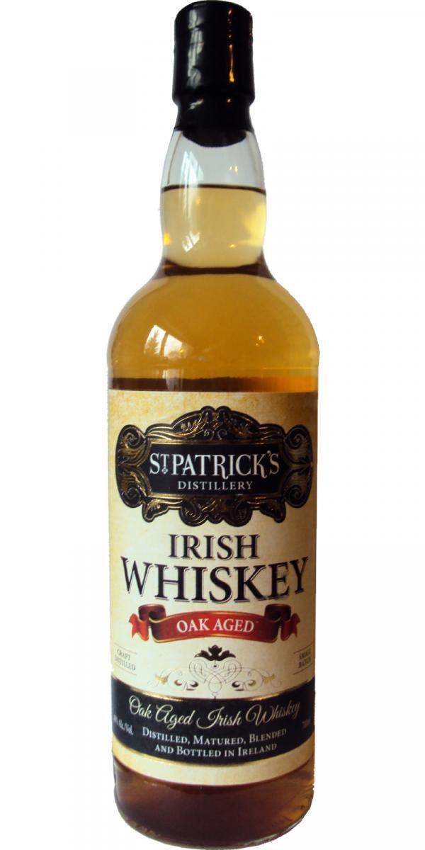 St. Patrick's Oak Aged Irish Whiskey  Small Batch