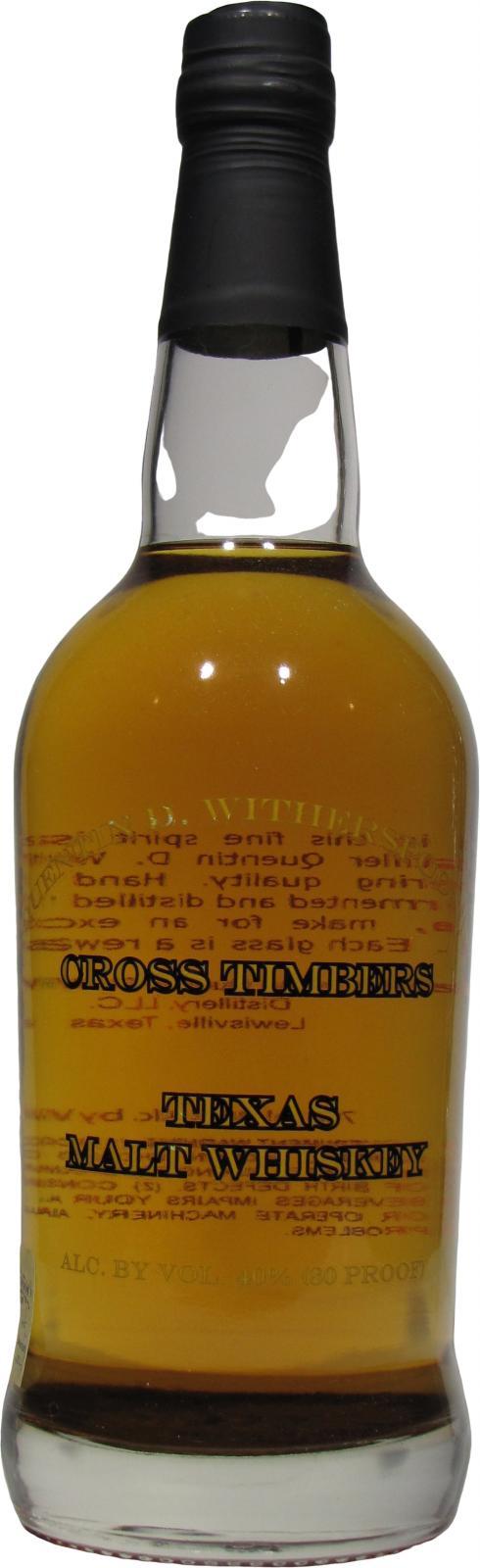 Witherspoon Cross Timbers  Texas Malt Whiskey
