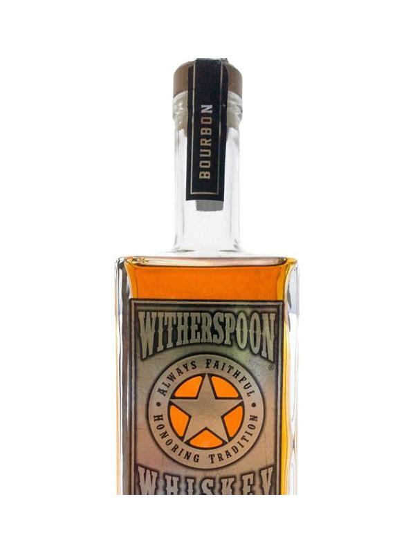 Witherspoon Straight Bourbon Whiskey