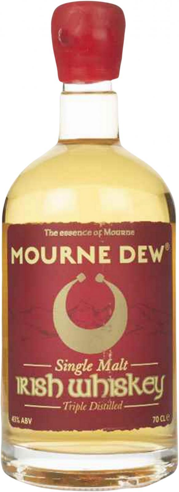 Mourne Dew Single Malt Irish Whiskey Triple Distilled