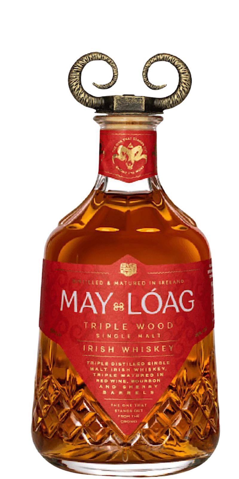 May-Lóag Triple Wood  Single Malt Irish Whiskey