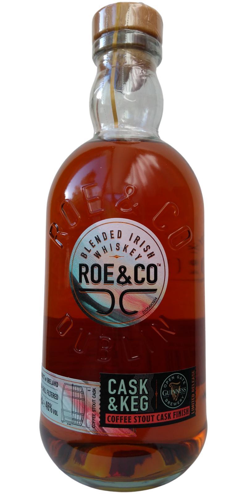 Roe & Co Blended Irish Whiskey RoeC  Cask&Keg