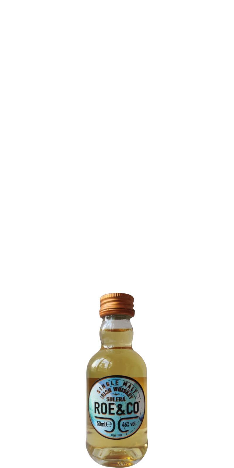 Roe & Co Single Malt Irish Whisky Solera