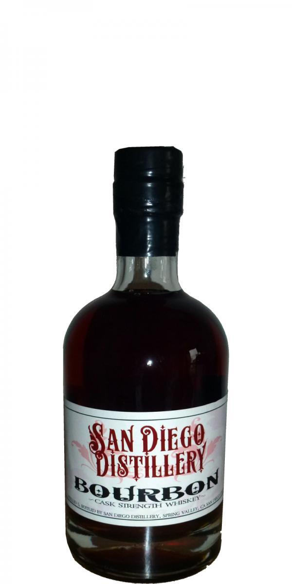 San Diego Distillery Bourbon Whiskey  Single Barrel - Cask Strength