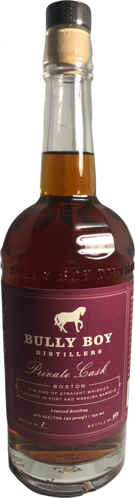 Bully Boy Distillers Private Cask