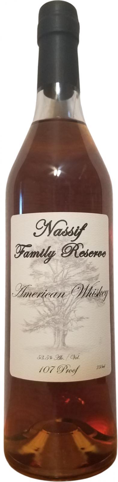 Nassif Family Reserve American Whiskey