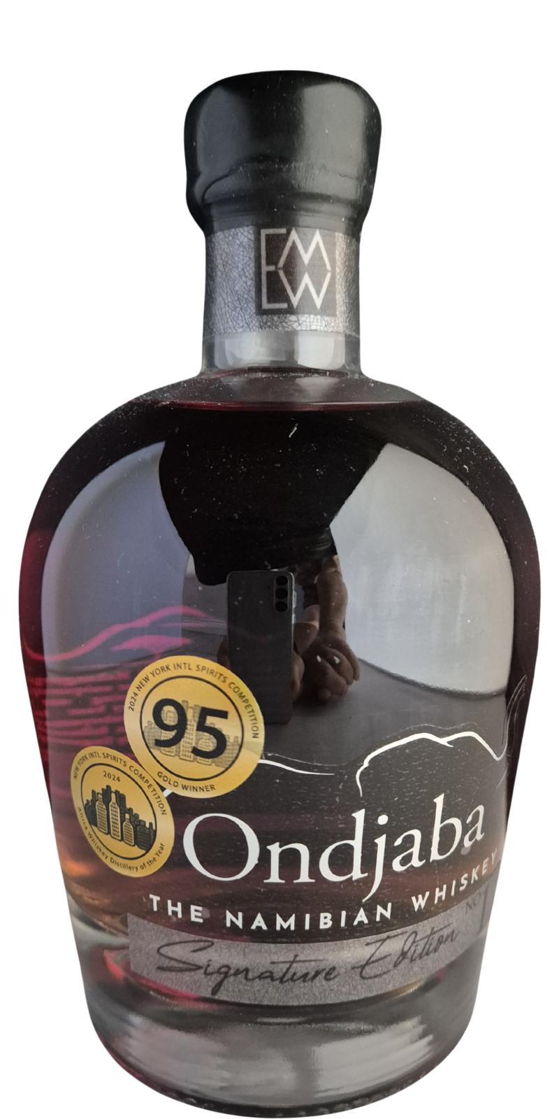 Ondjaba The Namibian Whiskey Signature Edition No 1