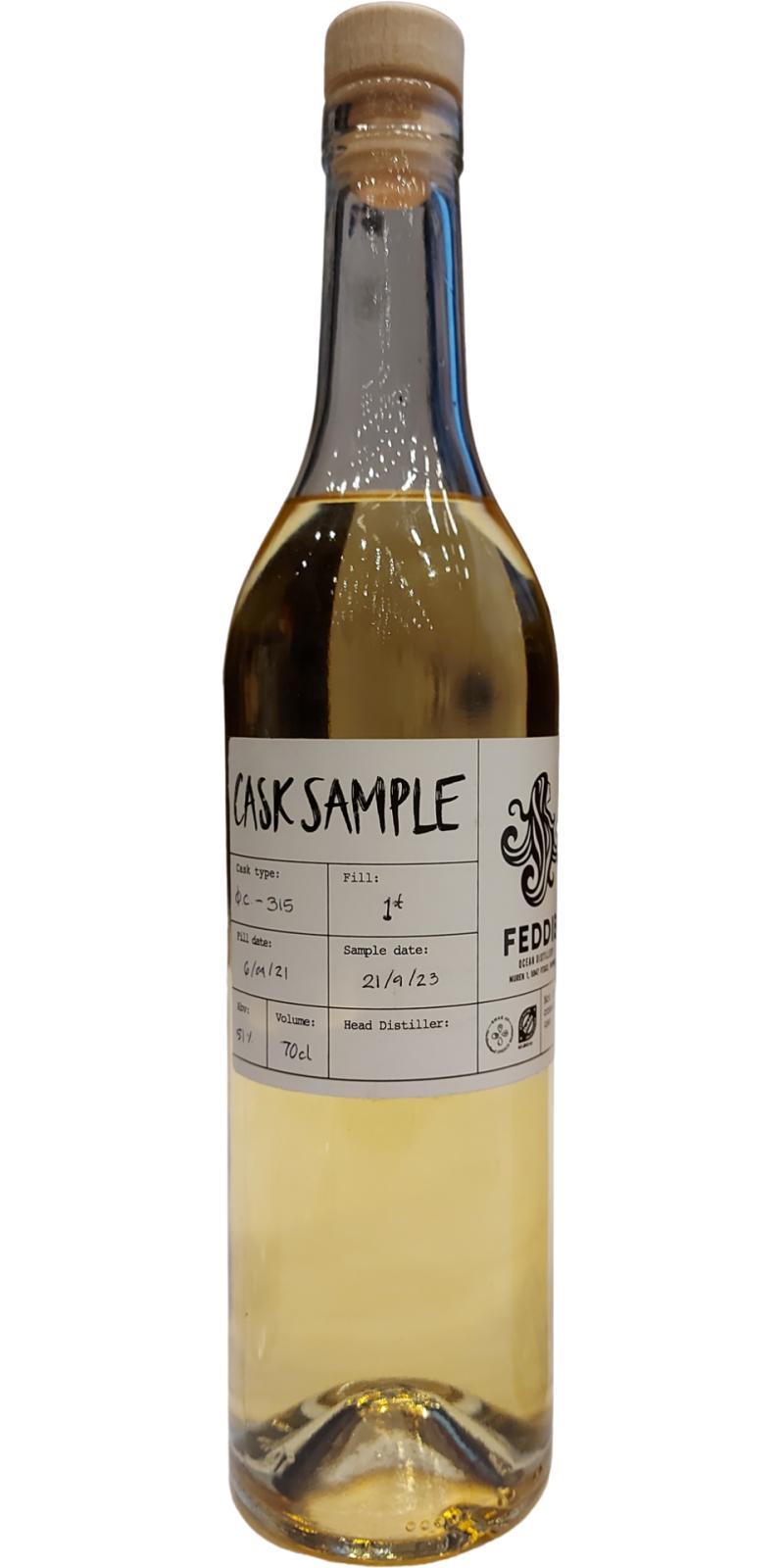 Feddie 2021  Cask Sample